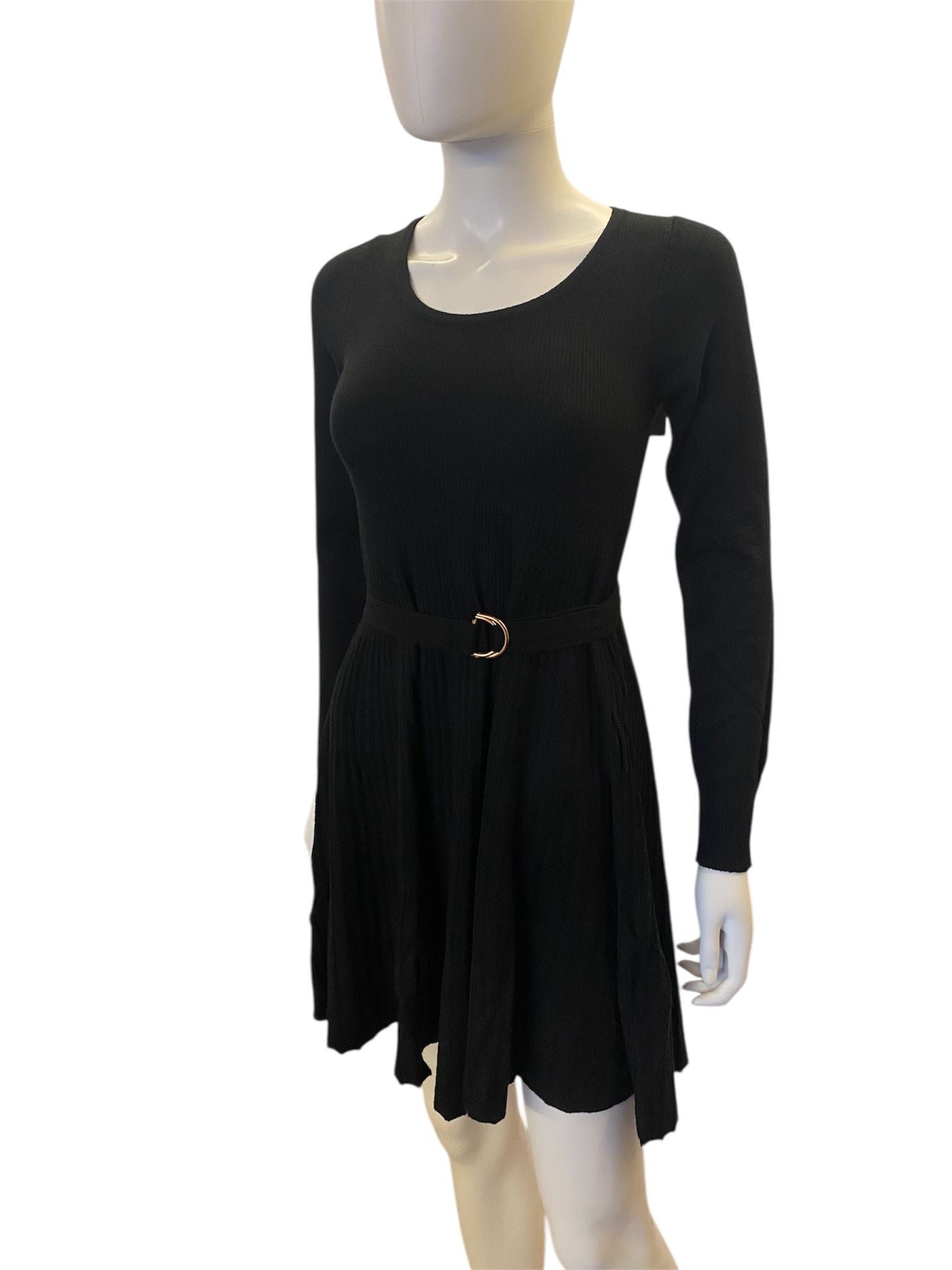 Vestito Aderente con Fondo a Palloncino