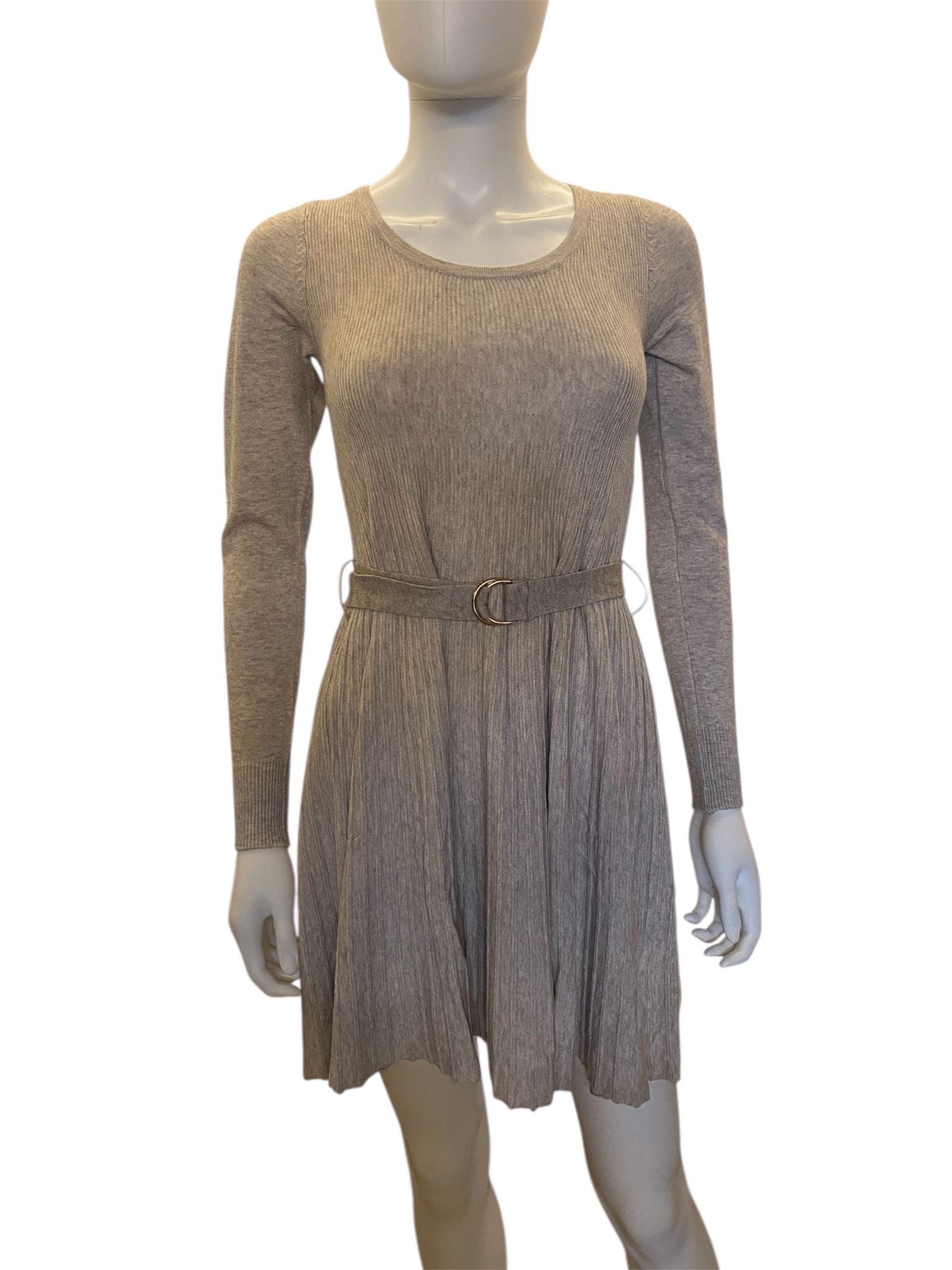 Vestito Aderente con Fondo a Palloncino