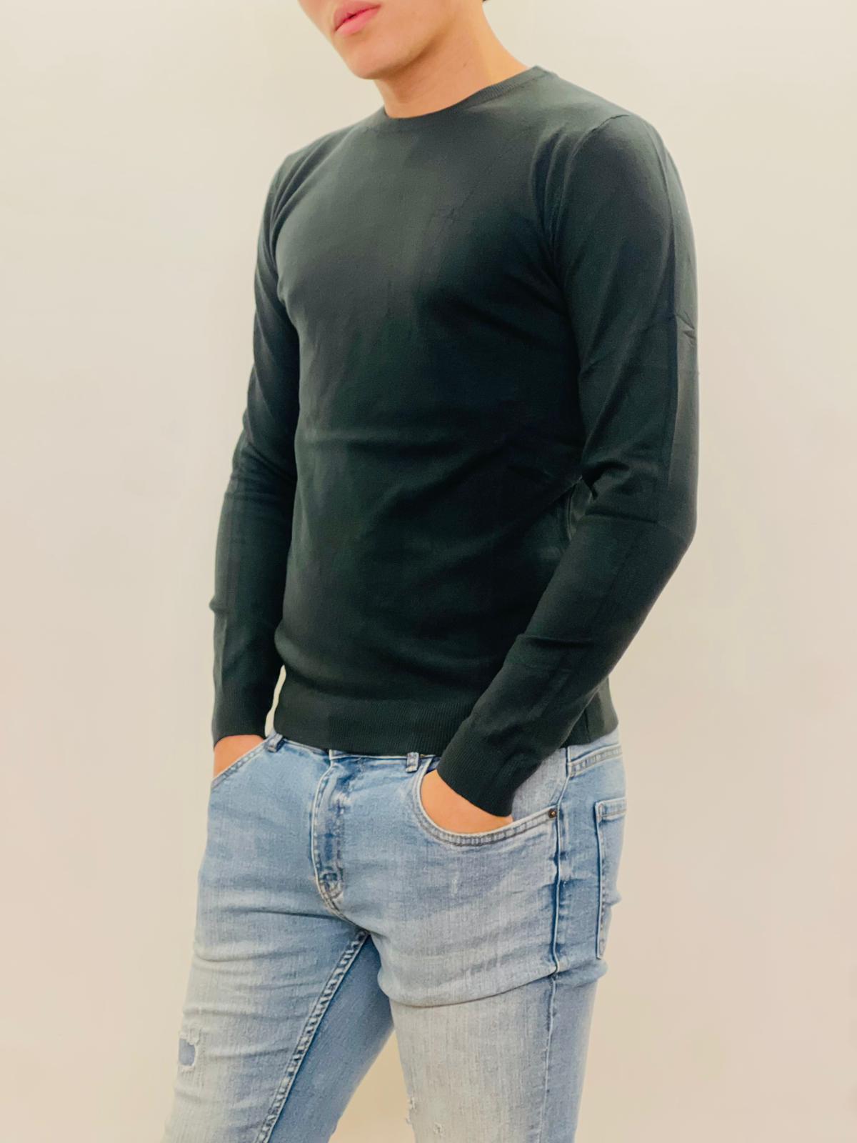 Maglioncino Uomo Girocollo