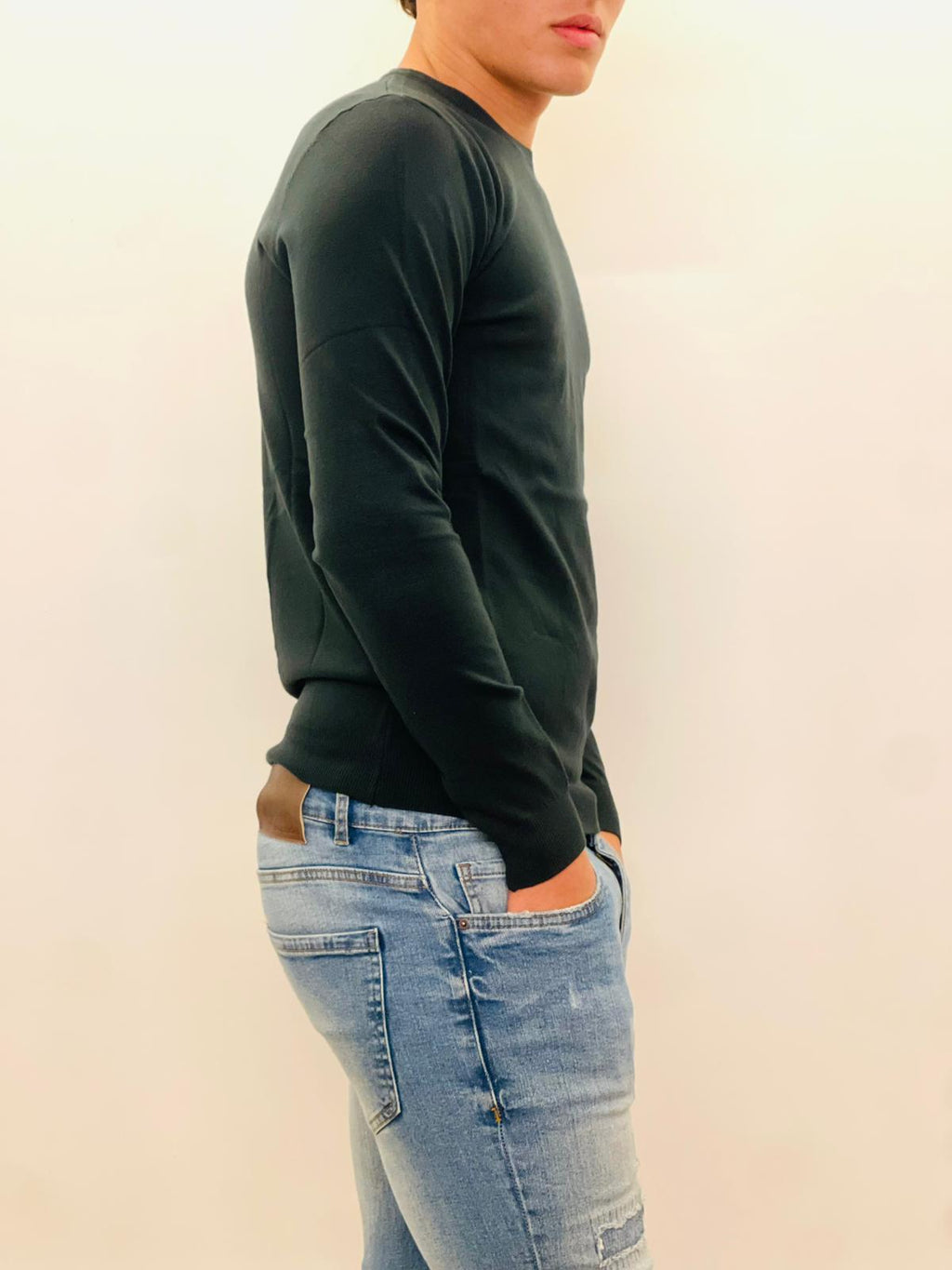 Maglioncino Uomo Girocollo