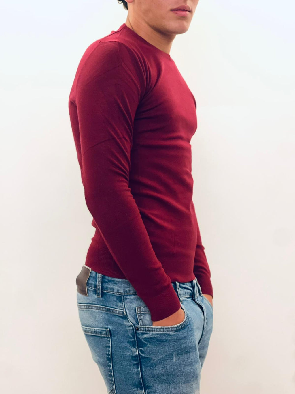 Maglioncino Uomo Girocollo