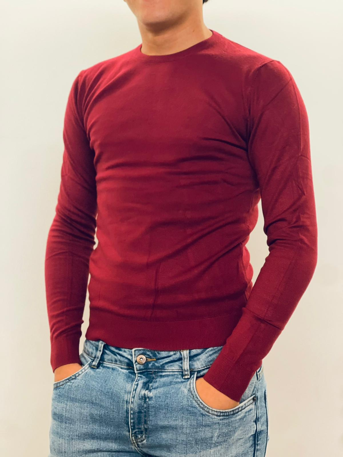 Maglioncino Uomo Girocollo