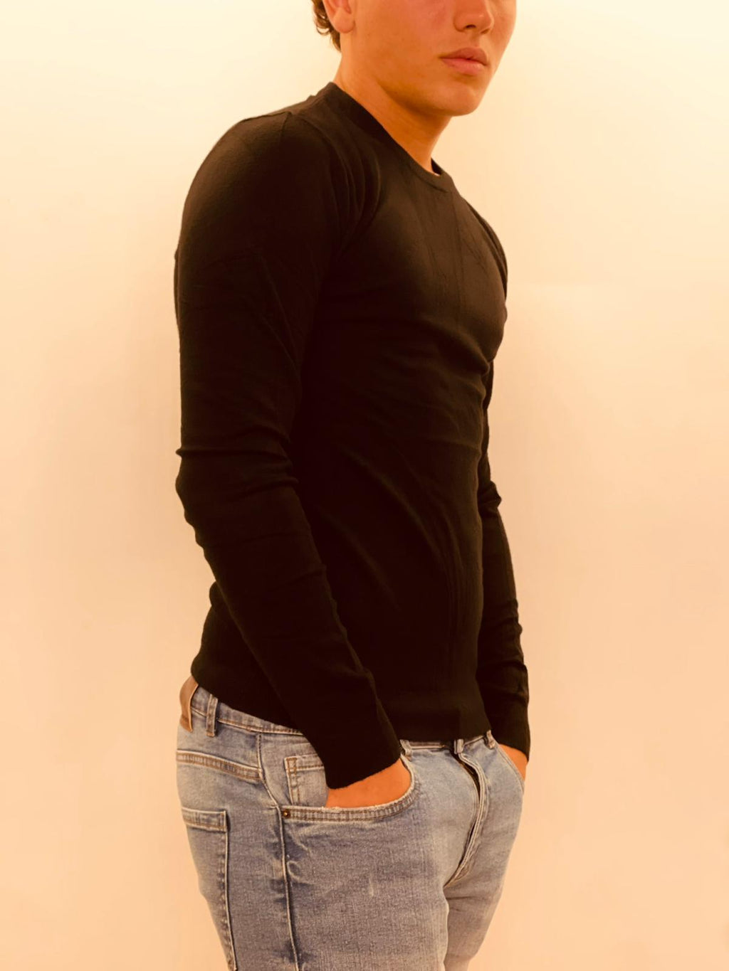 Maglioncino Uomo Girocollo