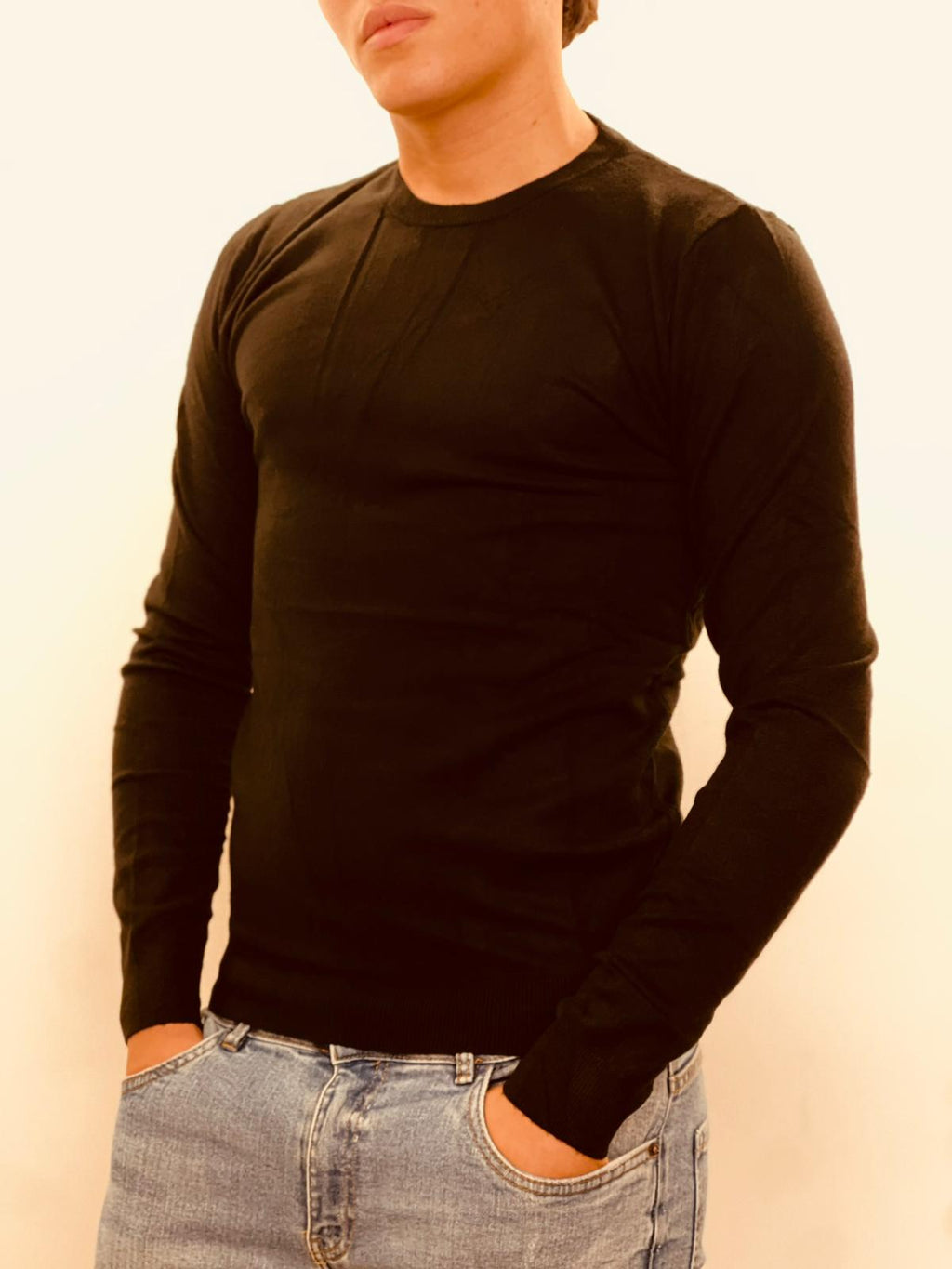 Maglioncino Uomo Girocollo