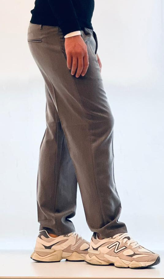 Pantalone Uomo Elegante Sportivo Elasticizzato