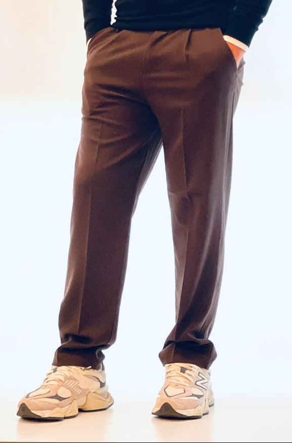 Pantalone Uomo Elegante Sportivo Elasticizzato