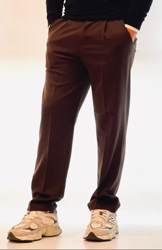 Pantalone Uomo Elegante Sportivo Elasticizzato